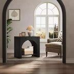 Lantine End Side Table, Large Sofa Side Table with Heavy-Duty Wooden Pedestal for Living Room, with Storage for Bedroom