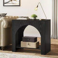 Lantine End Side Table, Large Sofa Side Table with Heavy-Duty Wooden Pedestal for Living Room, with Storage for Bedroom
