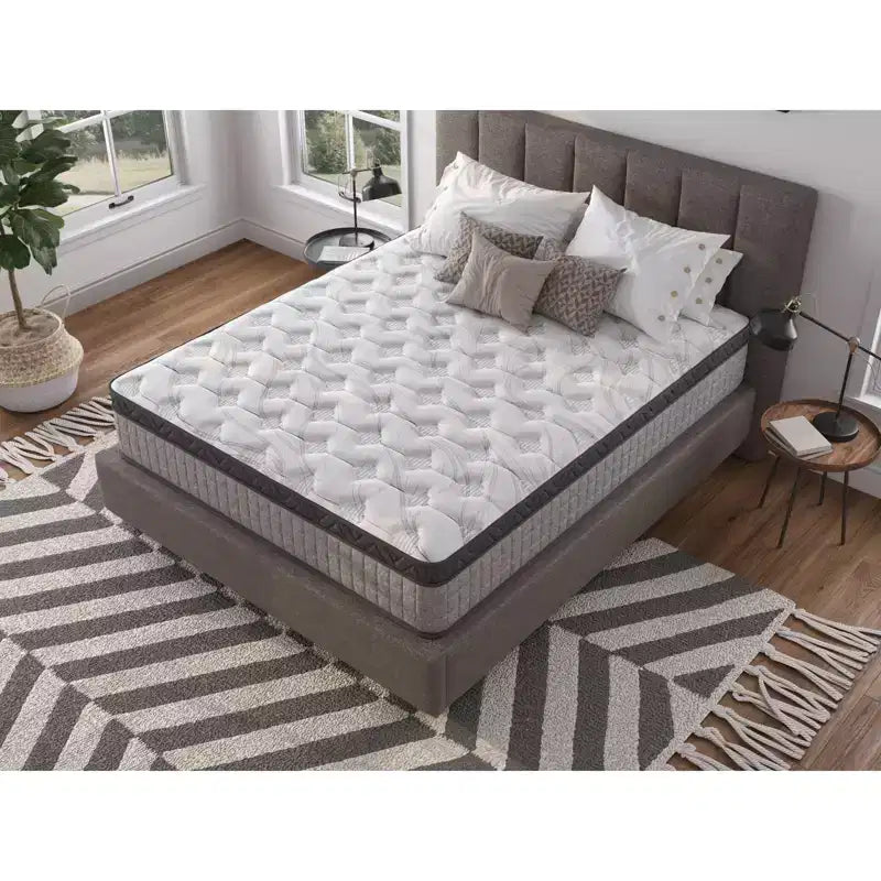 Okak 12/10IN Mattress with Cooling Gel Memory Foam, Pressure Relief Hybrid Mattress with Motion Isolation, Mattress for Kids and Adults