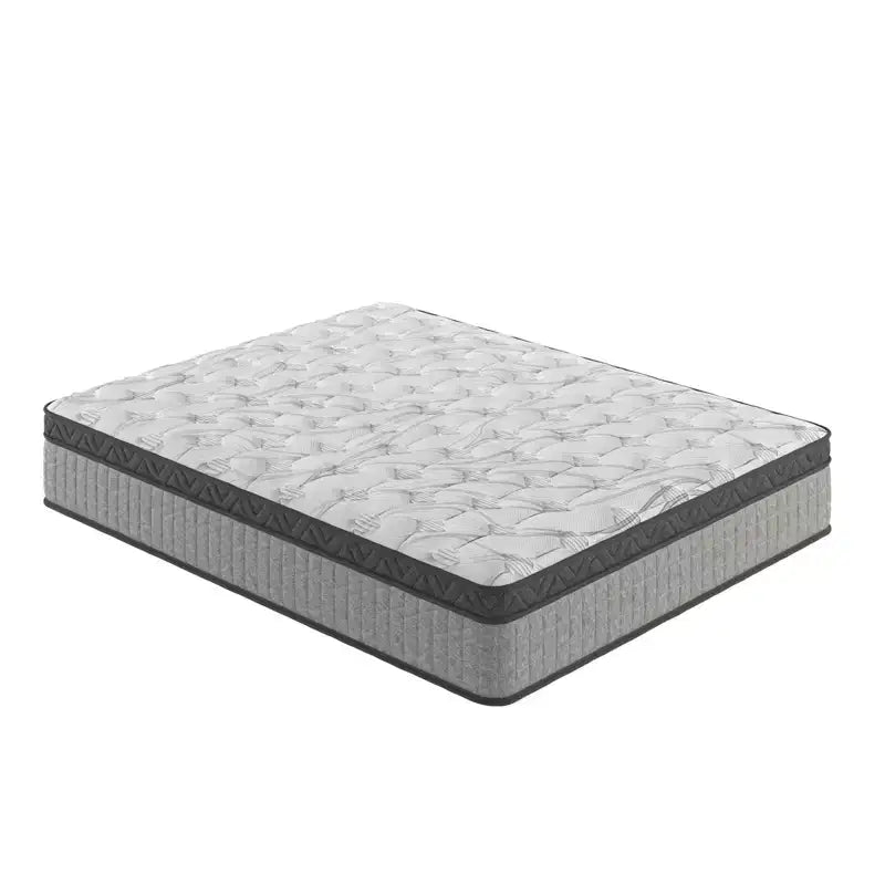 Okak 12/10IN Mattress with Cooling Gel Memory Foam, Pressure Relief Hybrid Mattress with Motion Isolation, Mattress for Kids and Adults