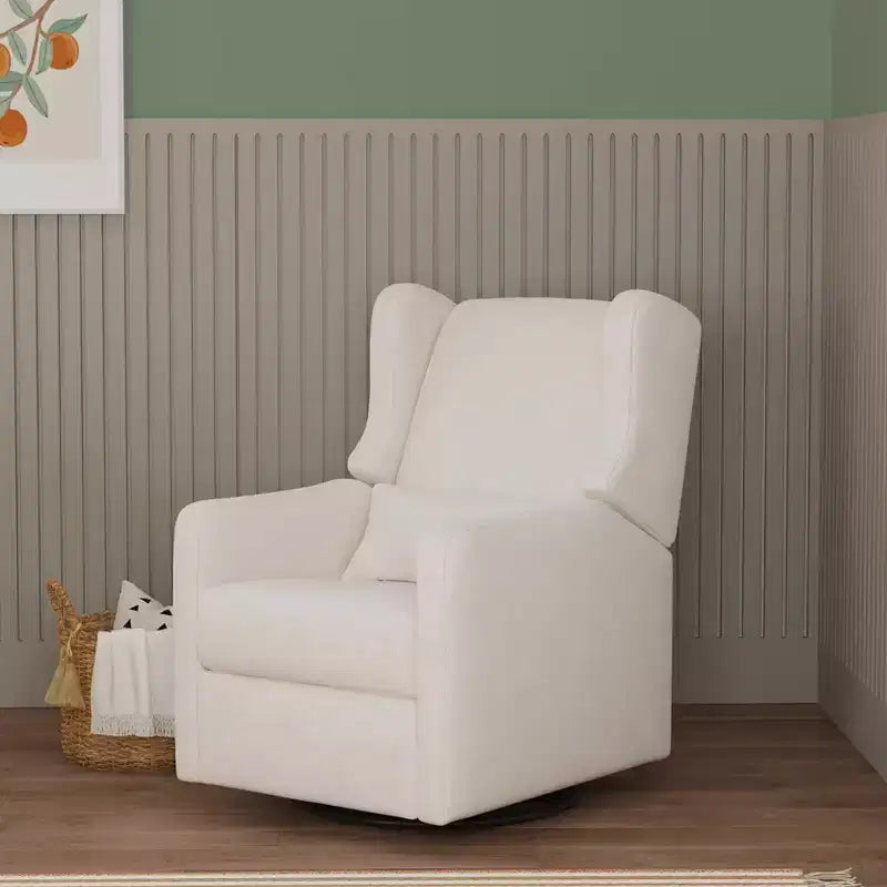 Carter's by daVinci Arlo Recliner and Swivel Glider | Water Repellent & Stain Resistant Fabric