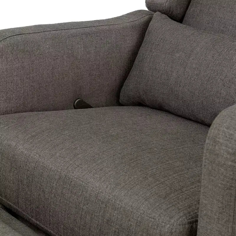 Carter's by daVinci Arlo Recliner and Swivel Glider | Water Repellent & Stain Resistant Fabric