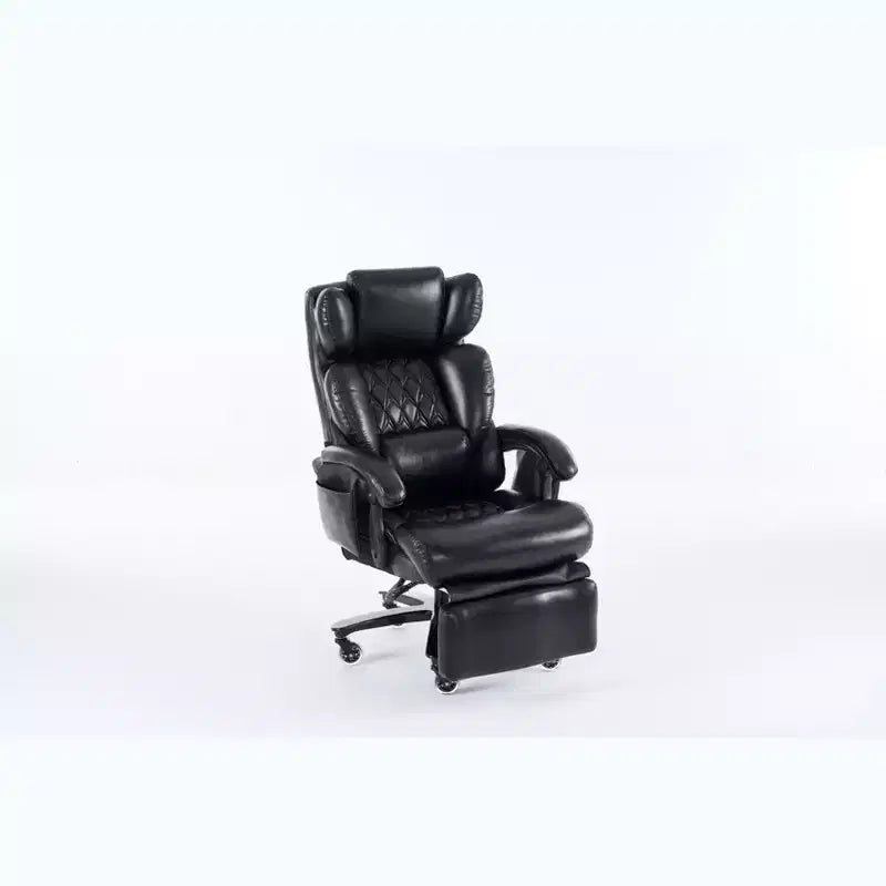 360Swivel Office Chair Ergonomic Massage Computer Chair High Back Gaming Chair Task Chair with Adjustable Back&Height, Universal Wheels - ModernLuxe