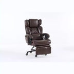 360Swivel Office Chair Ergonomic Massage Computer Chair High Back Gaming Chair Task Chair with Adjustable Back&Height, Universal Wheels - ModernLuxe