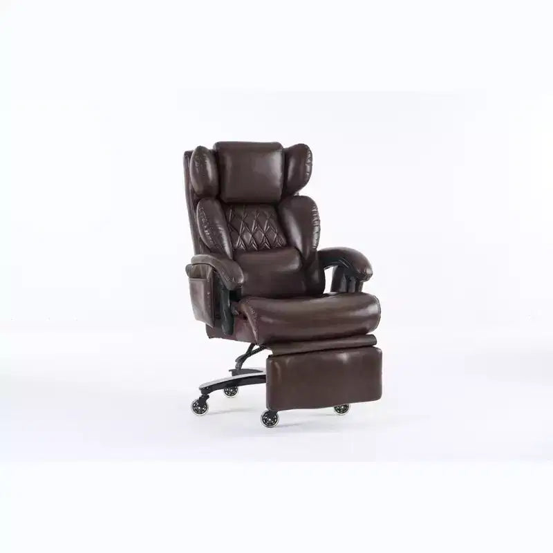 360Swivel Office Chair Ergonomic Massage Computer Chair High Back Gaming Chair Task Chair with Adjustable Back&Height, Universal Wheels - ModernLuxe