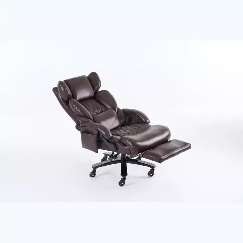 360Swivel Office Chair Ergonomic Massage Computer Chair High Back Gaming Chair Task Chair with Adjustable Back&Height, Universal Wheels - ModernLuxe