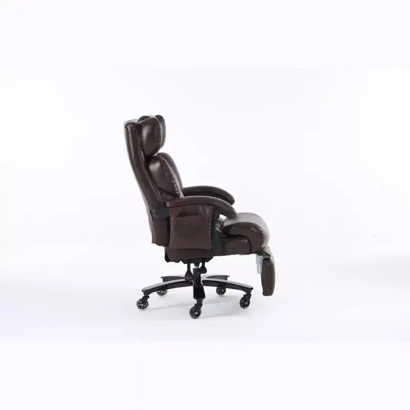 360Swivel Office Chair Ergonomic Massage Computer Chair High Back Gaming Chair Task Chair with Adjustable Back&Height, Universal Wheels - ModernLuxe