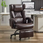 360Swivel Office Chair Ergonomic Massage Computer Chair High Back Gaming Chair Task Chair with Adjustable Back&Height, Universal Wheels - ModernLuxe