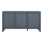 Farmhouse Style Sideboard Cabinet with Adjustable Shelves, Retro Buffet Table for Living Room, Entrance, Study