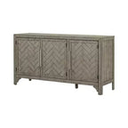 Farmhouse Style Sideboard Cabinet with Adjustable Shelves, Retro Buffet Table for Living Room, Entrance, Study