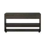 Wood Console Table with Storage, Vintage Entryway Table Drawers and Shelves for Entryway and Hallway