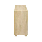 Wood Console Table with Storage, Vintage Entryway Table Drawers and Shelves for Entryway and Hallway