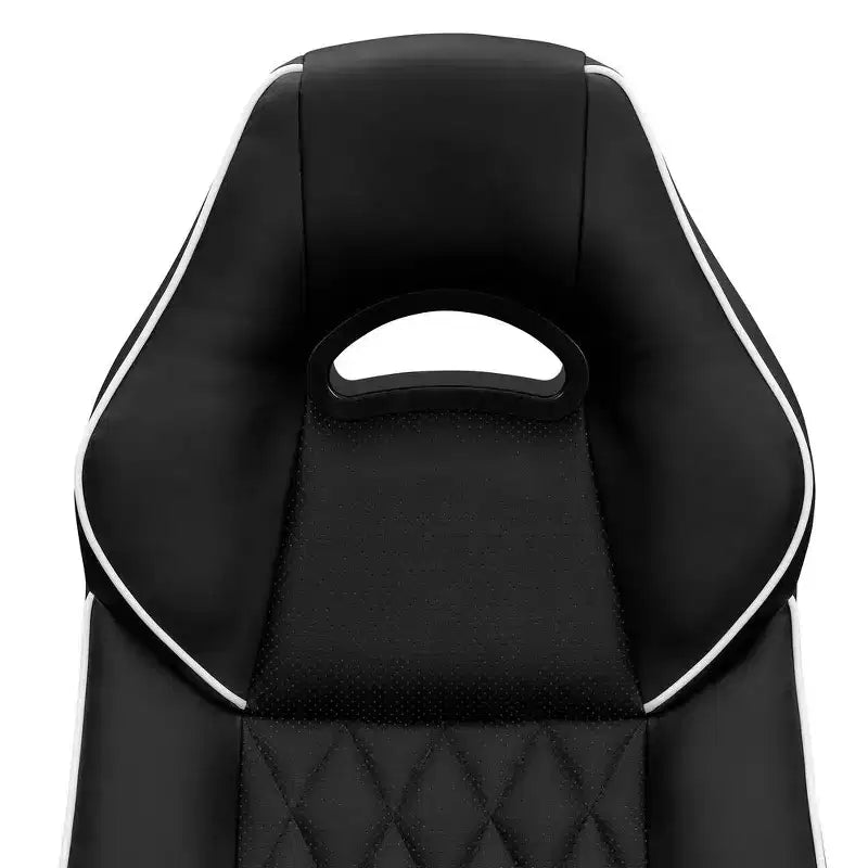 High Back Executive Sport Race Office Chair. Color: Black