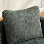 360 Swivel Accent Chair Barrel Chair Single Club Sofa Chair Upholstered Armchair Round Reading Chair - ModernLuxe