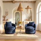 Fauteuil pivotant à 360°, fauteuil club, fauteuil rembourré