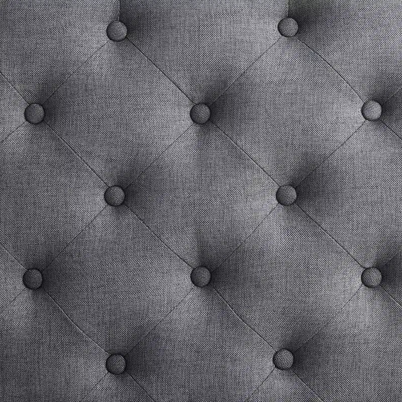 Isabelle Square Tufted Ottoman - Linon