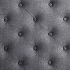 Isabelle Square Tufted Ottoman - Linon