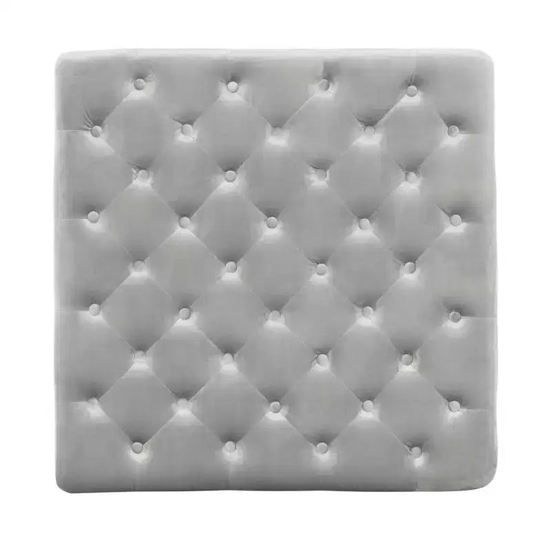 Isabelle Square Tufted Ottoman - Linon