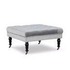 Isabelle Square Tufted Ottoman - Linon