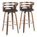 Set of 2 Cosini Upholstered Barstools - Lumisource
