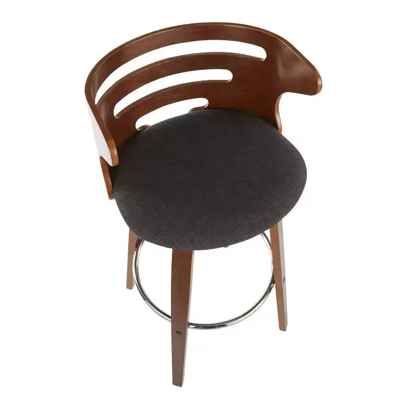 Set of 2 Cosini Upholstered Barstools - Lumisource