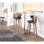 Set of 2 Cosini Upholstered Barstools - Lumisource