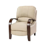 Alexandra Genuine Leather Manual Recliner| ART OF LIVING DESIGNS