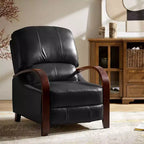 Alexandra Genuine Leather Manual Recliner| ART OF LIVING DESIGNS