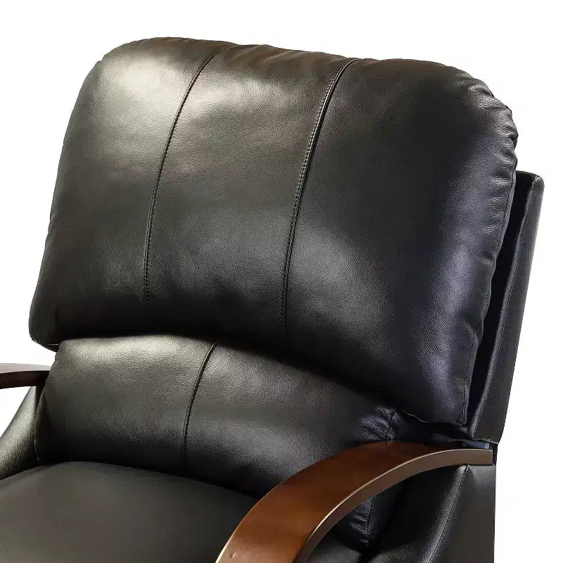 Alexandra Genuine Leather Manual Recliner| ART OF LIVING DESIGNS