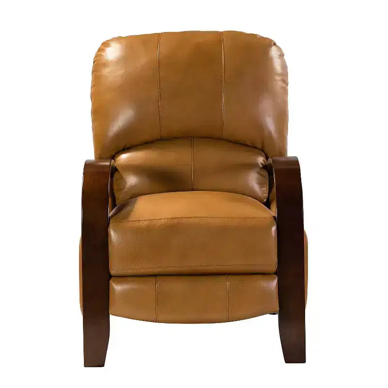 Alexandra Genuine Leather Manual Recliner| ART OF LIVING DESIGNS