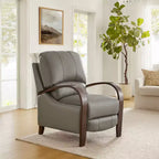 Alexandra Genuine Leather Manual Recliner| ART OF LIVING DESIGNS