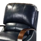 Alexandra Genuine Leather Manual Recliner| ART OF LIVING DESIGNS