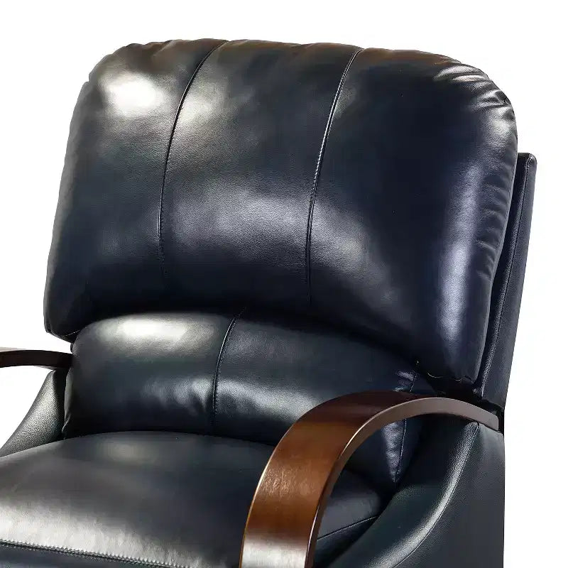 Alexandra Genuine Leather Manual Recliner| ART OF LIVING DESIGNS
