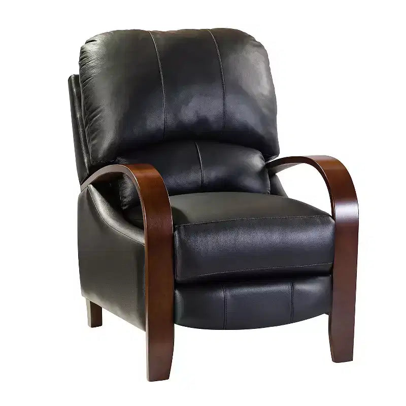 Alexandra Genuine Leather Manual Recliner| ART OF LIVING DESIGNS