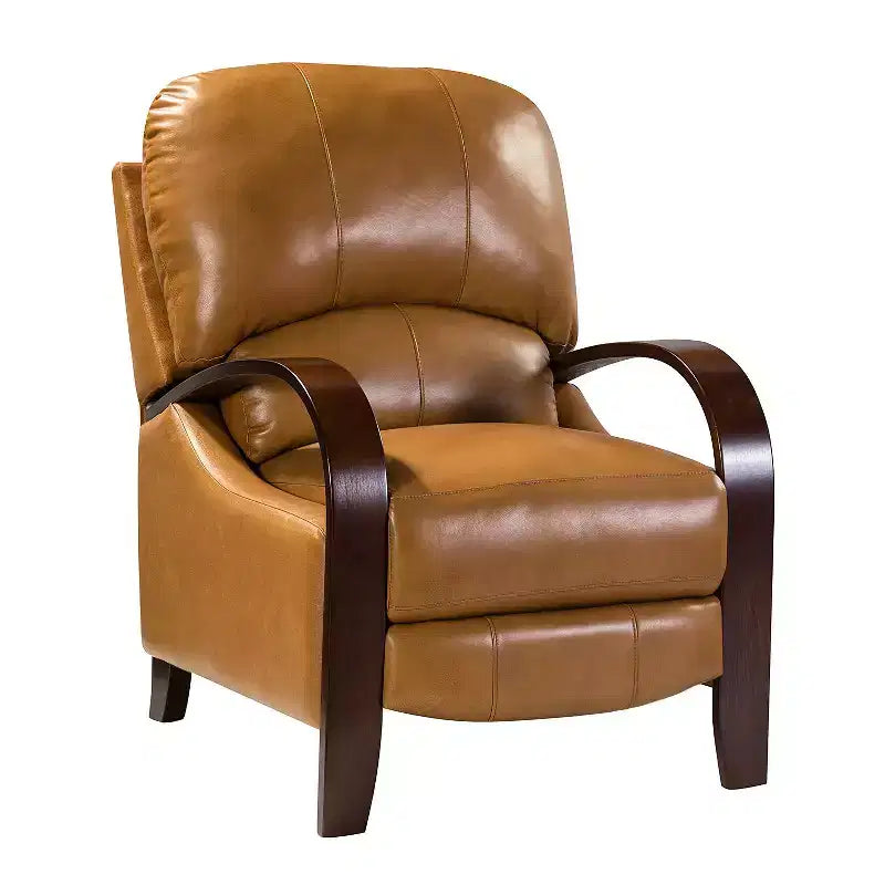 Alexandra Genuine Leather Manual Recliner| ART OF LIVING DESIGNS